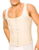 Ann Chery 2033 Gaine amincissante en latex pour homme Couleur beige